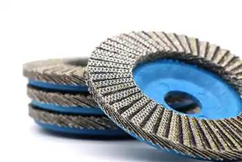 Diamond flap disc is mainly used for grinding and deburring, which is very suitable for chamfering and oblique grinding.