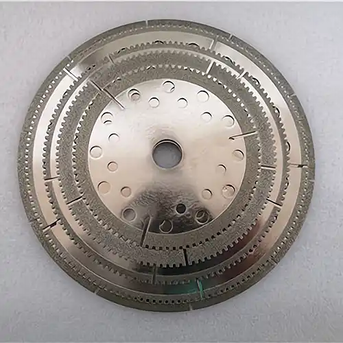 Electroplated diamond cut off wheel