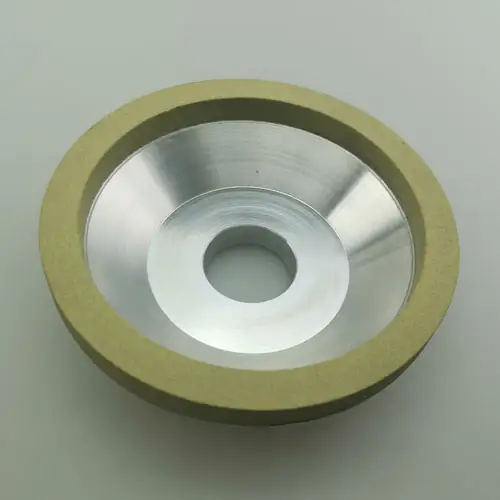 Vitrified bond diamond grinding wheel for boron carbide