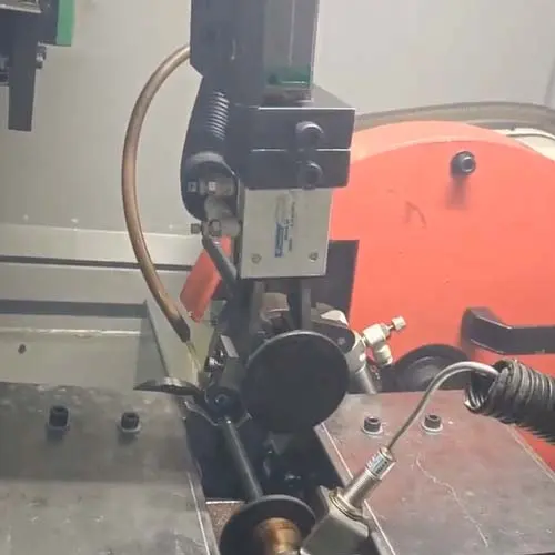 CBN disc for cutting piston engine valves stem