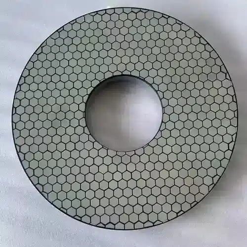 Double-sided vitrified bond diamond grinding disc