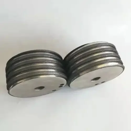 Electroplated CBN grinding wheel for sharpening scissors