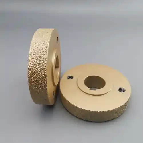 Internal grinding of cast iron with brazed diamond grinding wheel