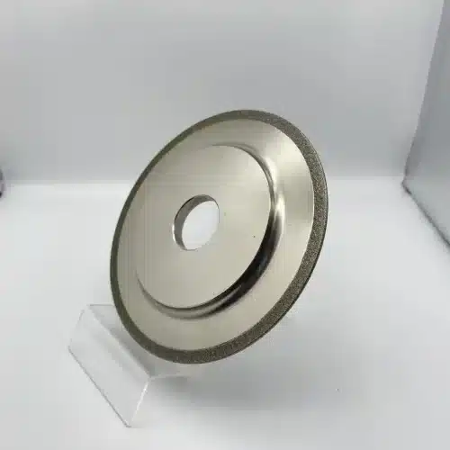 Parallel electroplated diamond grinding disc