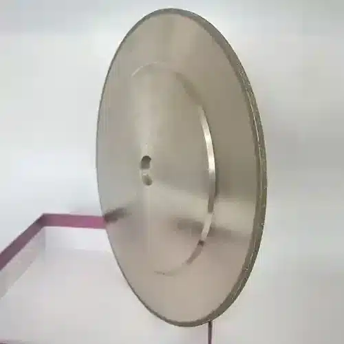 Parallel electroplated diamond wheel