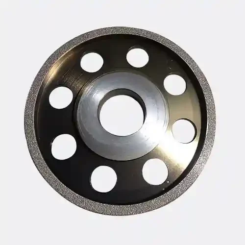 Vacuum brazed diamond wheels
